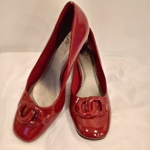 East 5th Red Patent Leather Heels Sz 6M